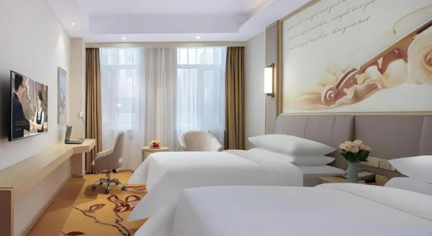 Bed in Vienna Hotel Shandong Yuncheng Shuihu Road Hoahancheng