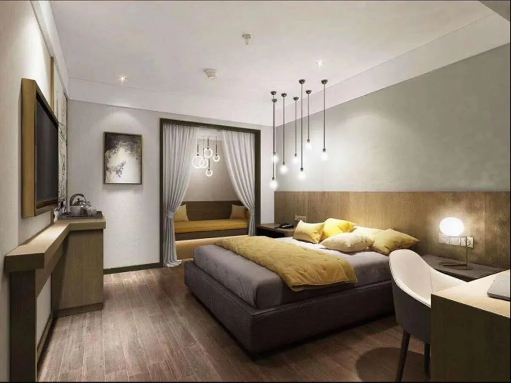 Bed in Vienna Hotel Chengdu Chadianzi Toursim Center