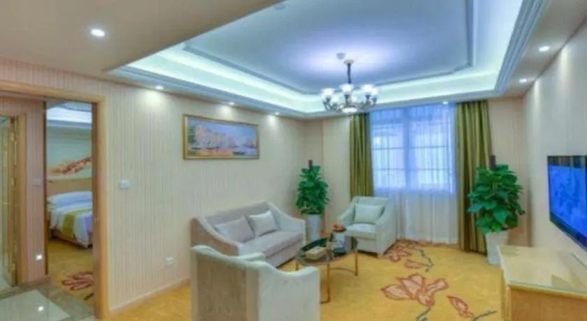 Bed in Vienna Hotel Chengdu Chadianzi Toursim Center