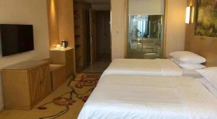 Bed in Vienna Hotel Chengdu Chadianzi Toursim Center