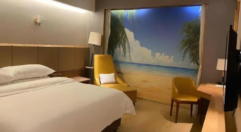 Bed in Vienna Hotel Chengdu Chadianzi Toursim Center