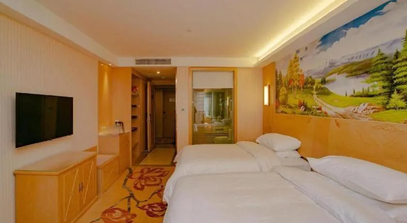 Bed in Vienna Hotel Chengdu Chadianzi Toursim Center