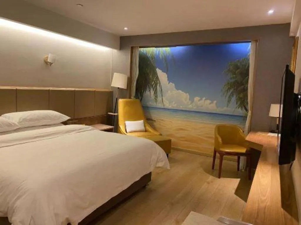 Bed in Vienna Hotel Chengdu Chadianzi Toursim Center