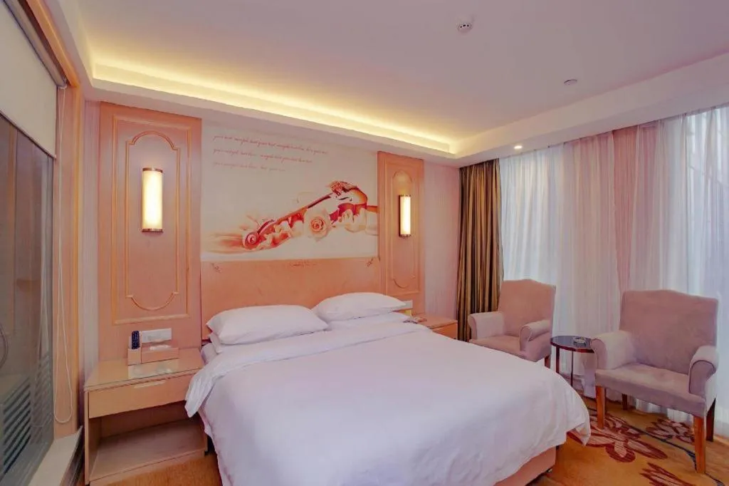 Bed in Vienna Hotel Chengdu Chadianzi Toursim Center