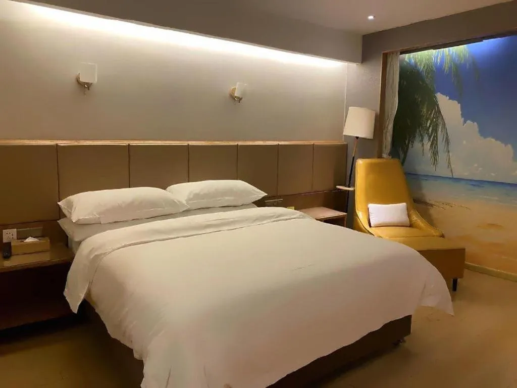 Bed in Vienna Hotel Chengdu Chadianzi Toursim Center