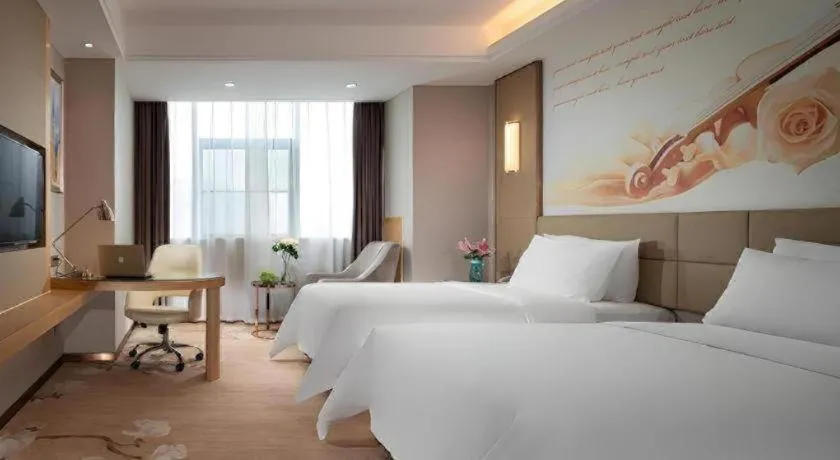 Bed in Vienna Hotel Nanchang West Station Guobo Metro Station