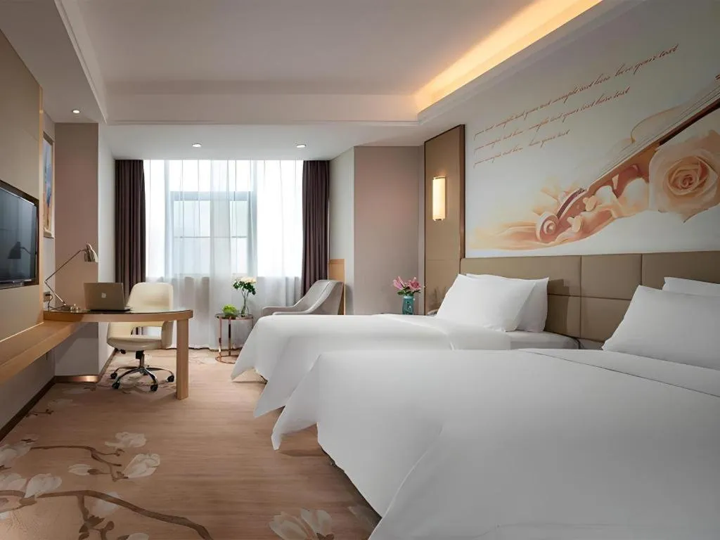 Bed in Vienna Hotel Nanchang West Station Guobo Metro Station