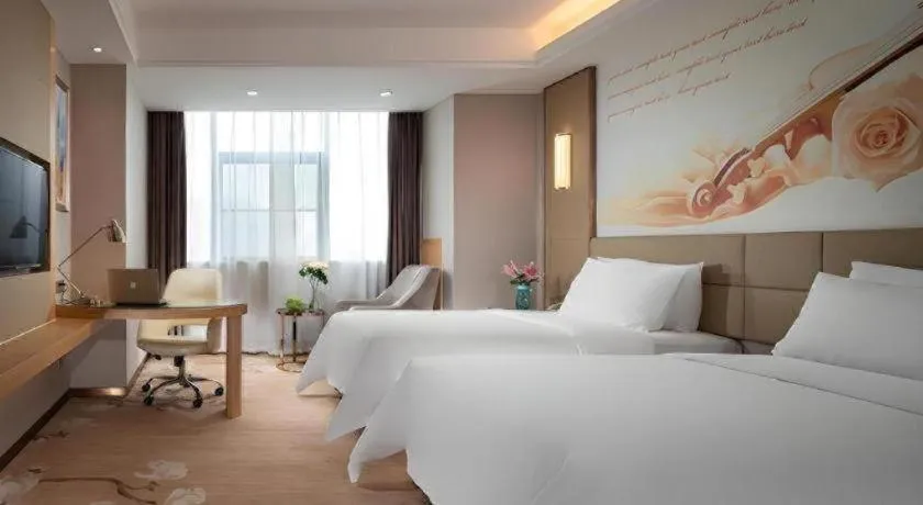 Bed in Vienna Hotel Nanchang West Station Guobo Metro Station