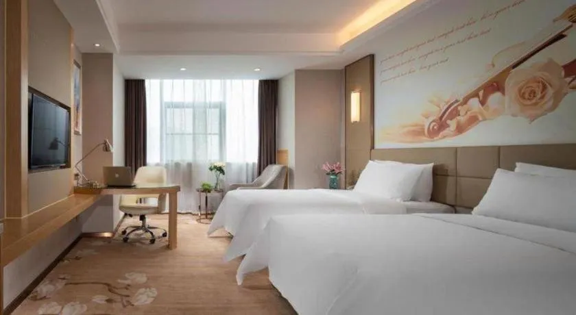 Bed in Vienna Hotel Nanchang West Station Guobo Metro Station