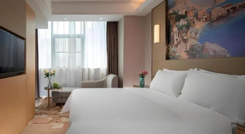 Bed in Vienna Hotel Nanchang West Station Guobo Metro Station