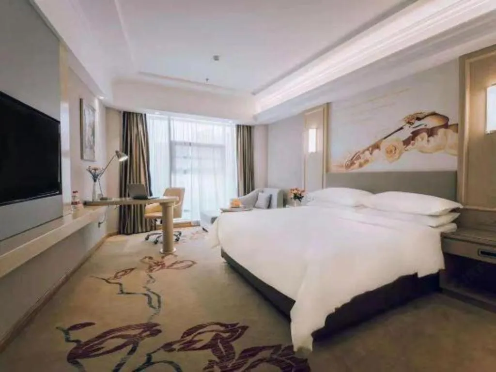Bed in Vienna Hotel Shandong Linyi Mengyin