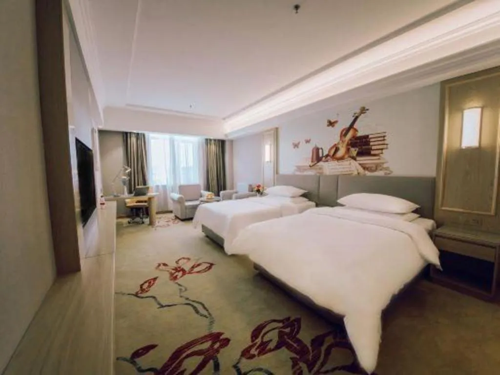 Bed in Vienna Hotel Shandong Linyi Mengyin