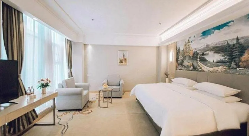 Bed in Vienna Hotel Shandong Linyi Mengyin