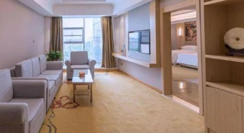 Bed in Vienna Hotel Shandong Linyi Mengyin