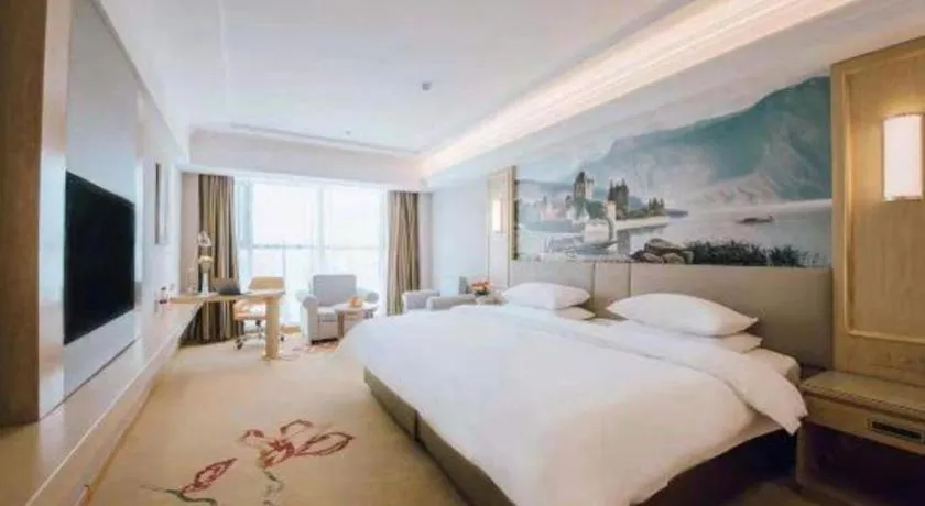 Bed in Vienna Hotel Shandong Linyi Mengyin