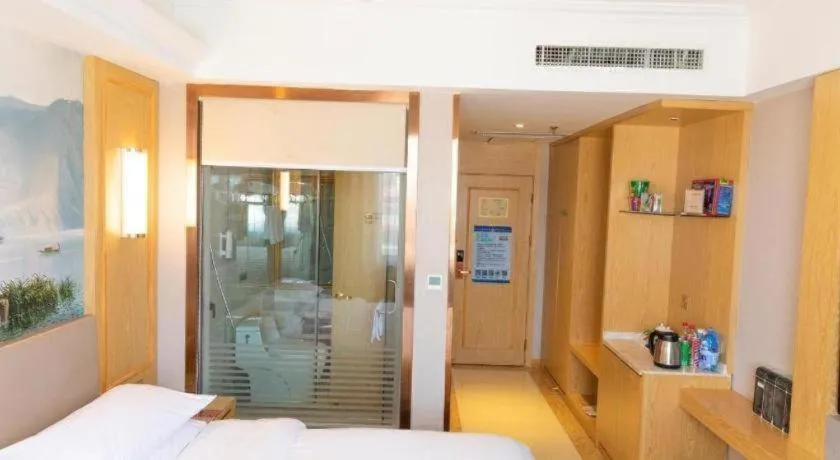 Bed in Vienna Hotel Shandong Linyi Mengyin