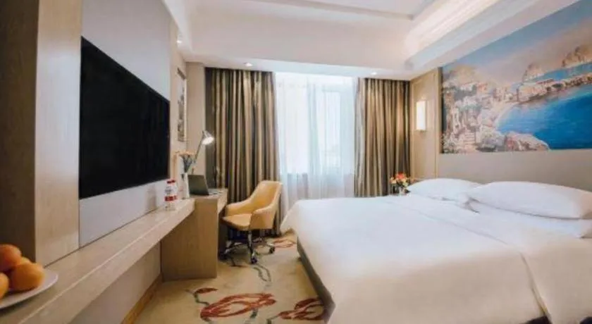 Bed in Vienna Hotel Shandong Linyi Mengyin