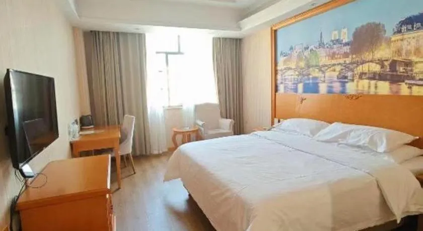 Bed in Vienna Hotel Hubei Enshi Railway Station