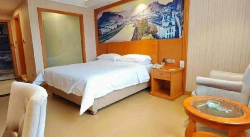 Bed in Vienna Hotel Hubei Enshi Railway Station