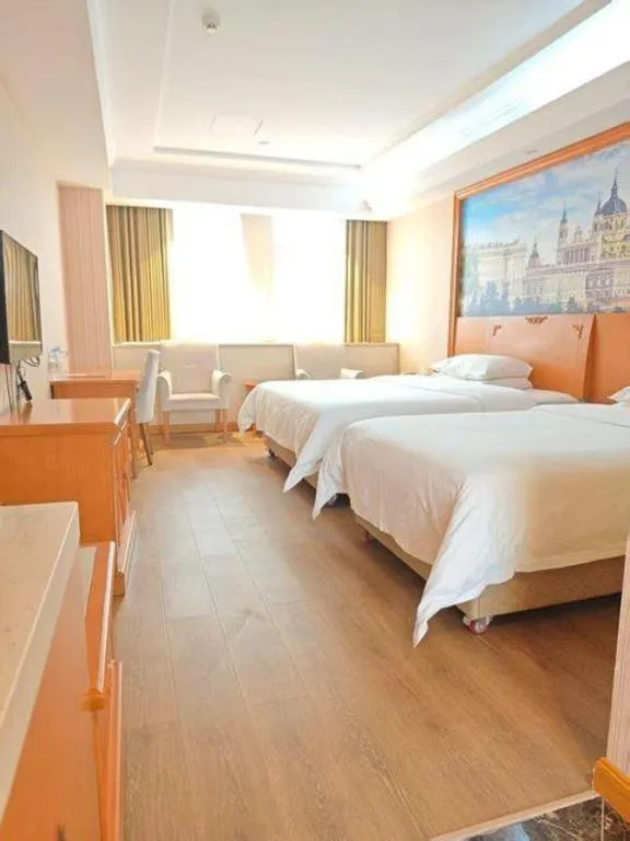 Bed in Vienna Hotel Hubei Enshi Railway Station