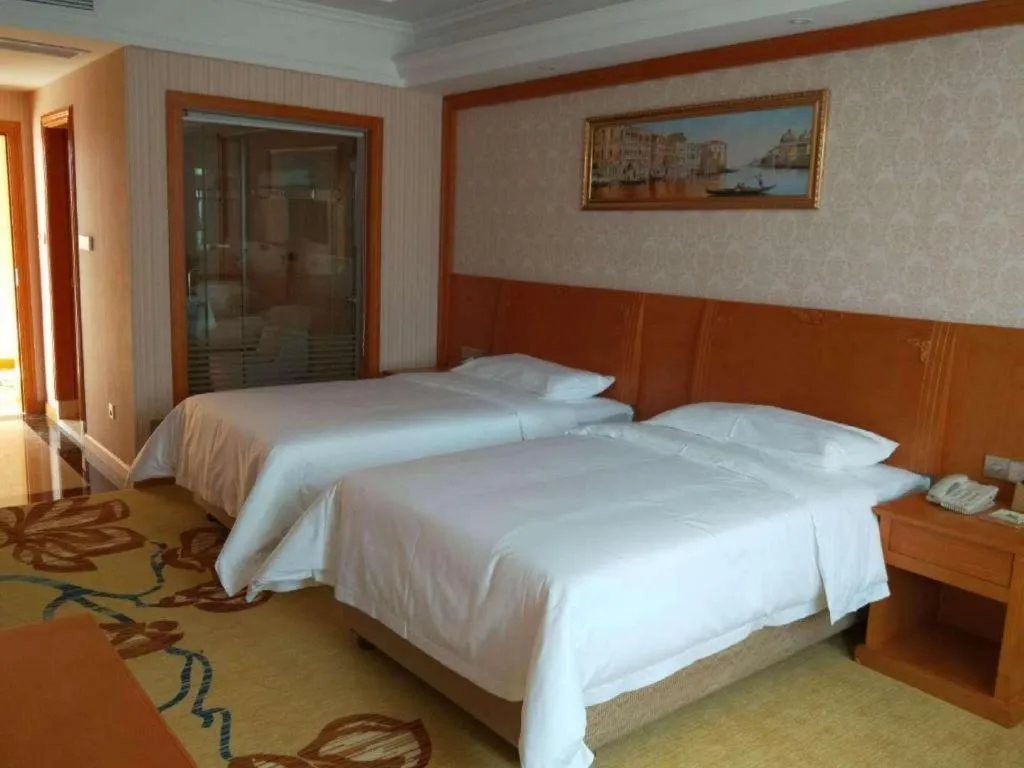 Bed in Vienna Hotel Hubei Enshi Railway Station