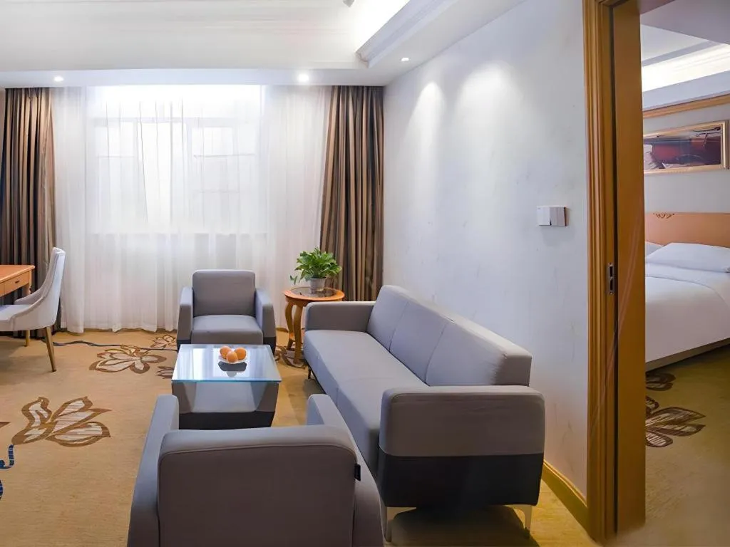 Bed in Vienna Hotel Hubei Enshi Railway Station