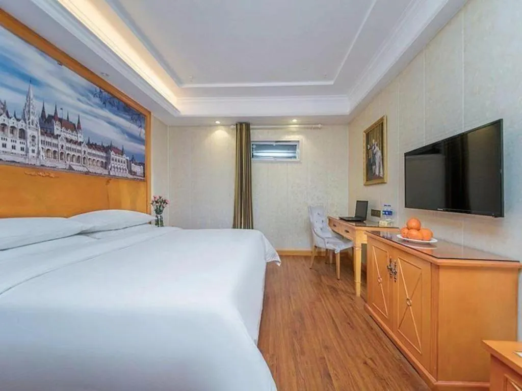 Bed in Vienna Hotel Hubei Enshi Railway Station