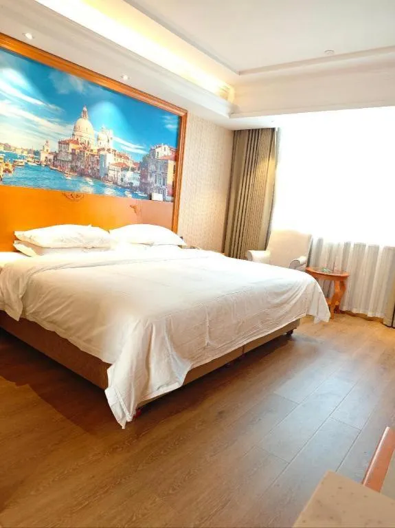 Bed in Vienna Hotel Hubei Enshi Railway Station