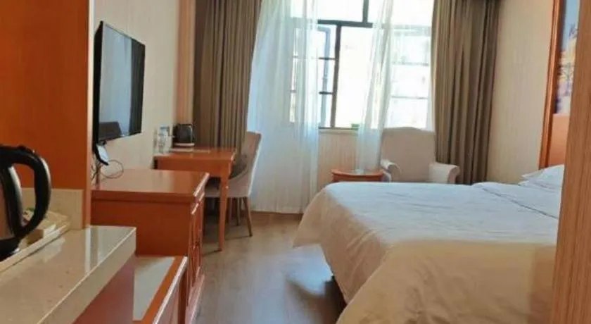 Bed in Vienna Hotel Hubei Enshi Railway Station