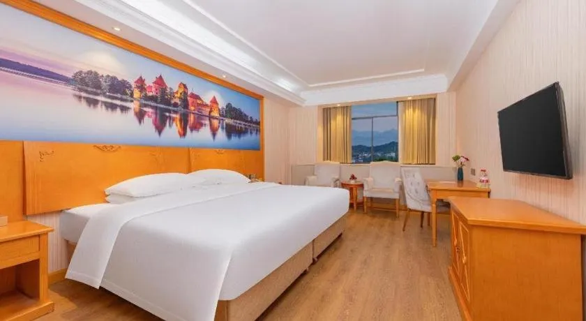 Bed in Vienna Hotel Hubei Enshi Railway Station