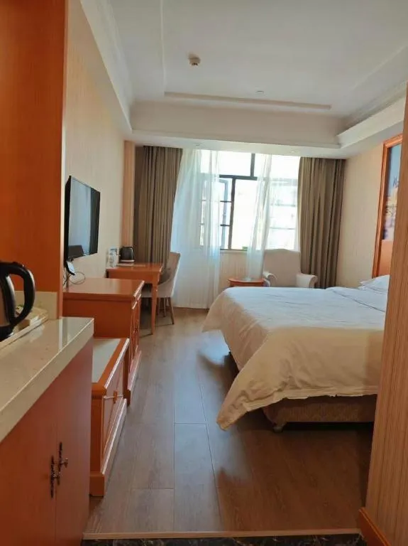 Bed in Vienna Hotel Hubei Enshi Railway Station