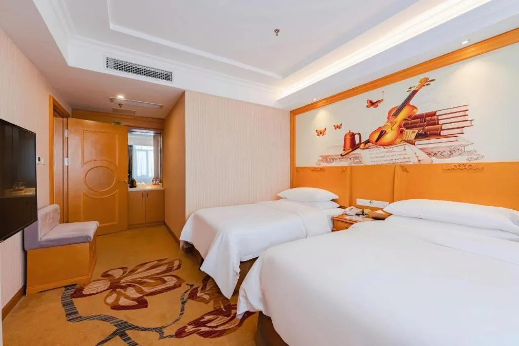 Bed in Vienna Hotel Guangdong Shantou South Bus Station