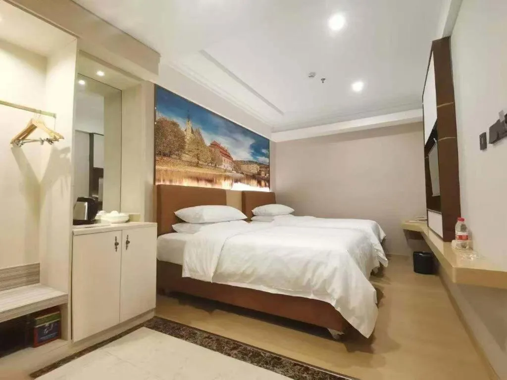 Bed in Vienna Hotel Guangdong Shantou South Bus Station