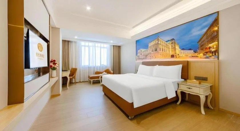 Bed in Vienna Hotel Guangdong Shantou South Bus Station