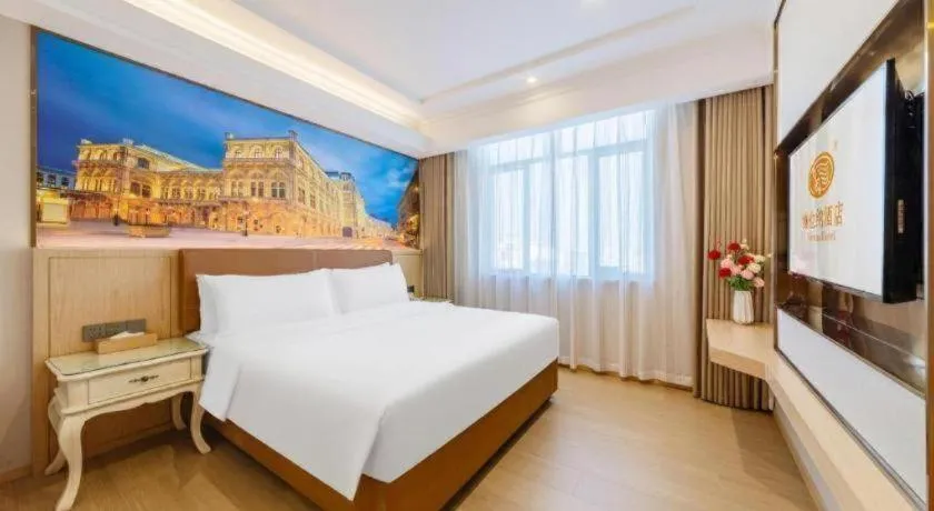 Bed in Vienna Hotel Guangdong Shantou South Bus Station