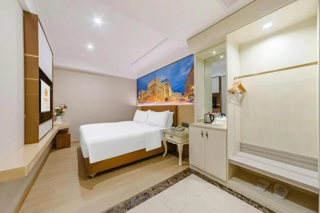 Bed in Vienna Hotel Guangdong Shantou South Bus Station