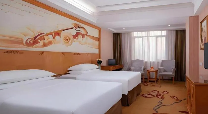 Bed in Vienna Hotel Guangdong Shantou South Bus Station