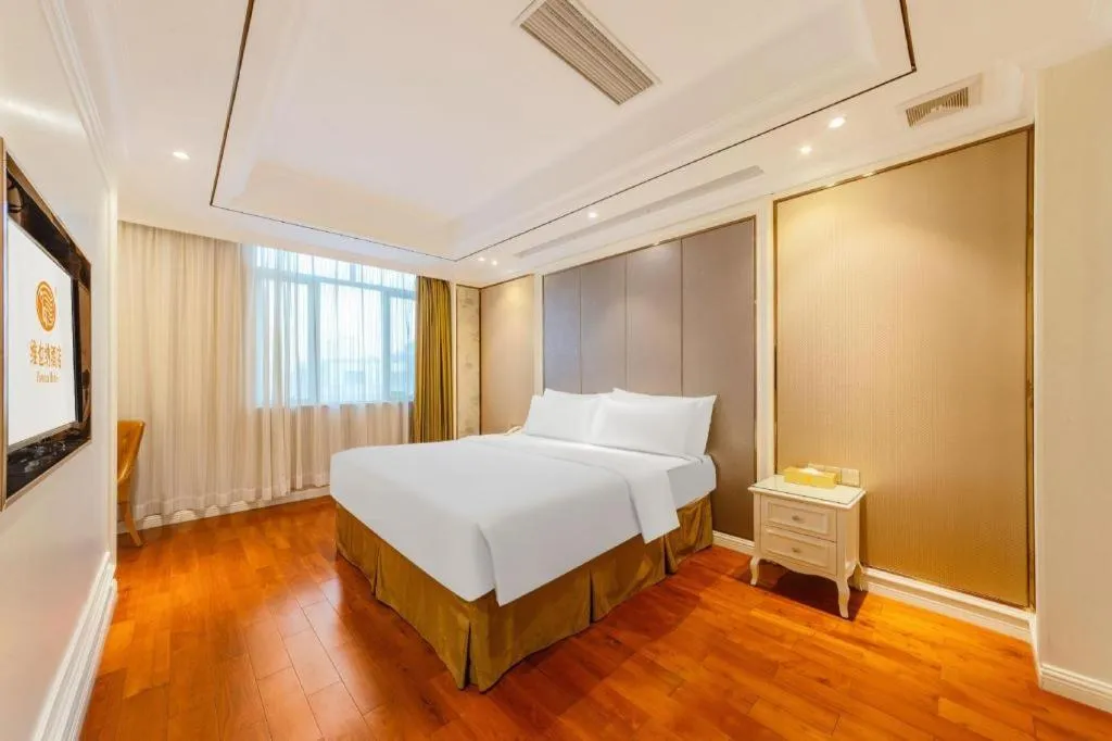 Bed in Vienna Hotel Guangdong Shantou South Bus Station