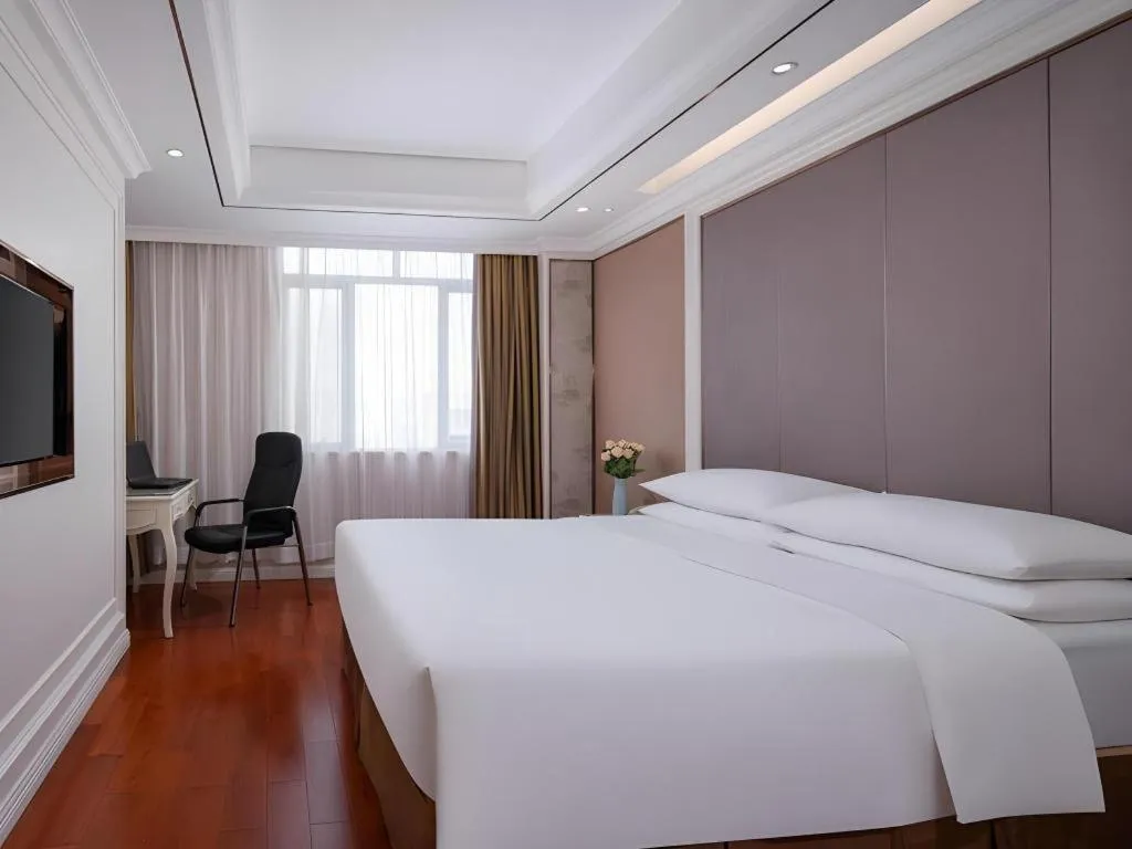 Bed in Vienna Hotel Guangdong Shantou South Bus Station