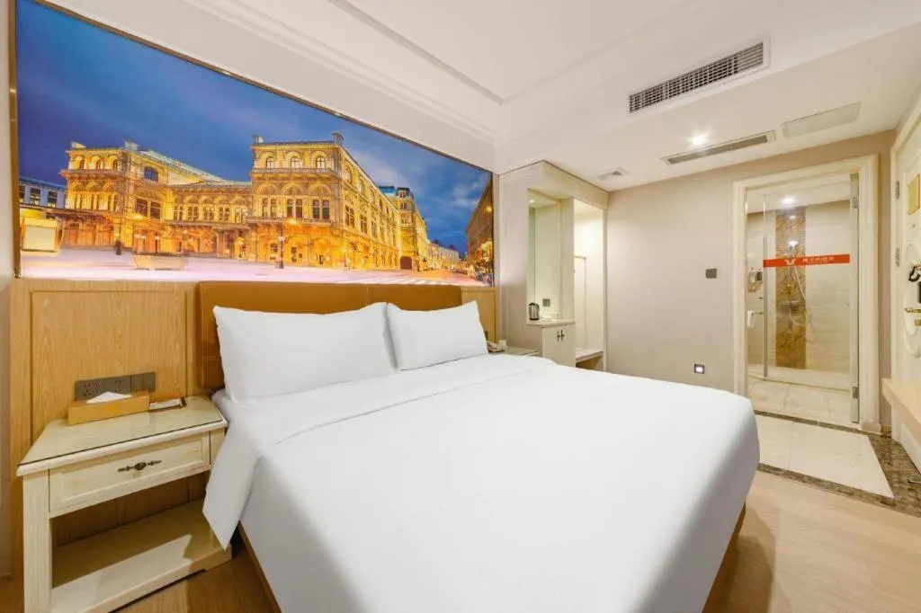 Bed in Vienna Hotel Guangdong Shantou South Bus Station
