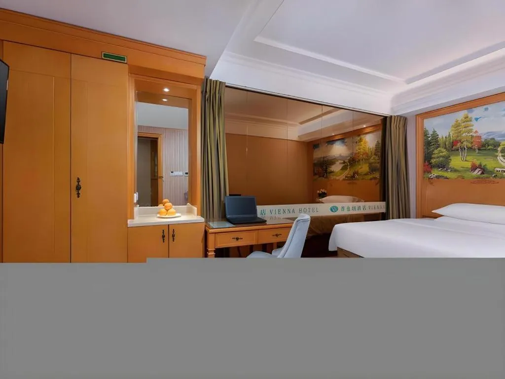 Bed in Vienna Hotel Guangdong Shantou South Bus Station