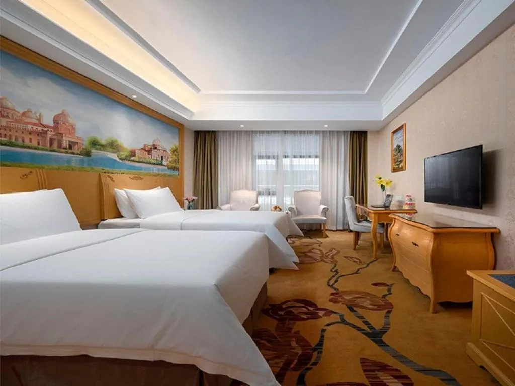 Bed in Vienna Hotel Shenzhen Longhua Good Day