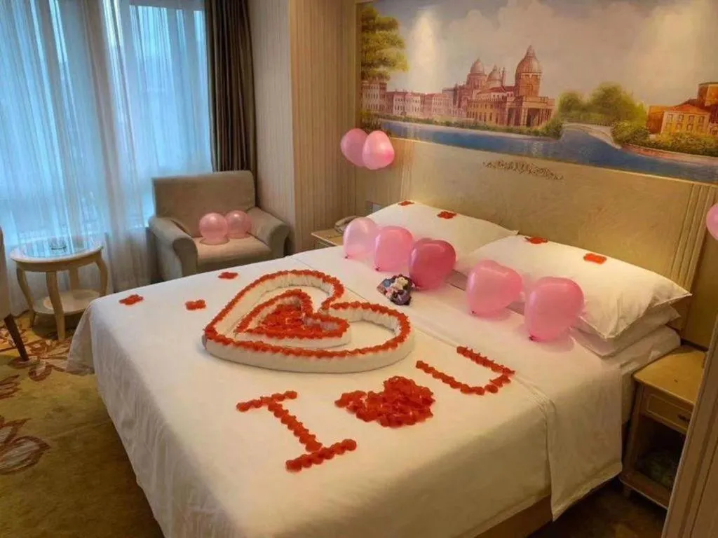 Bed in Vienna Hotel Chongqing West Station Southwesten Hospital