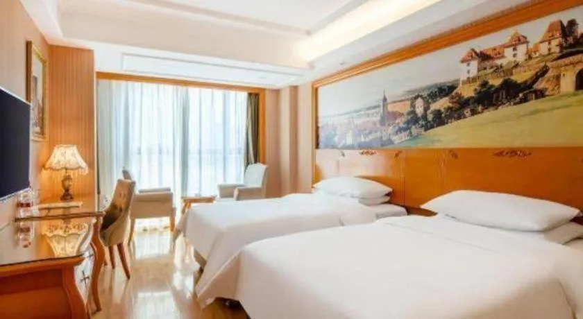 Bed in Vienna Hotel Chongqing West Station Southwesten Hospital