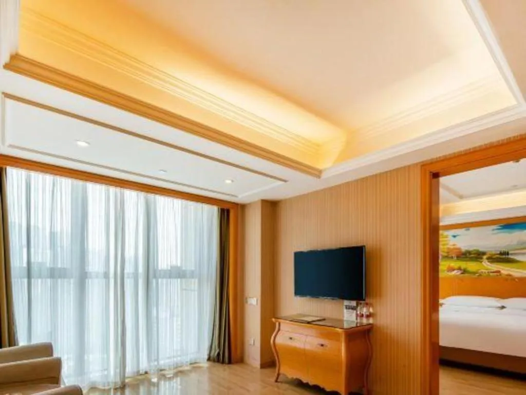 Bed in Vienna Hotel Chongqing West Station Southwesten Hospital