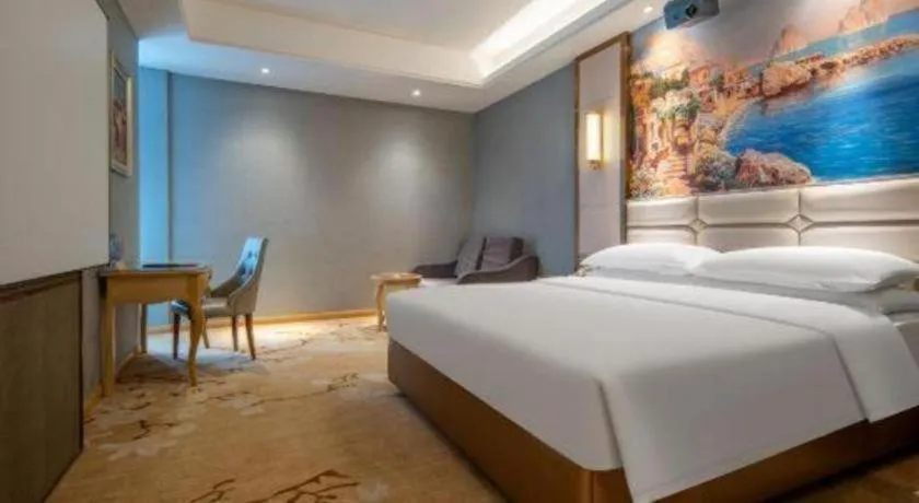 Bed in Vienna Hotel Wuhan Guobo Jiangang Metro Station