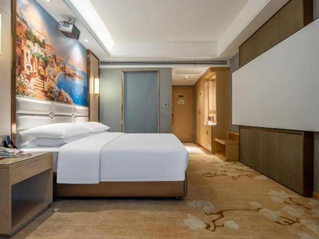 Bed in Vienna Hotel Wuhan Guobo Jiangang Metro Station
