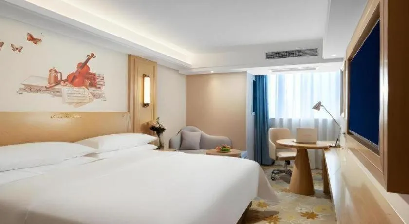 Bed in Vienna Hotel Chongqing Lijiatuo Pedestrian Street