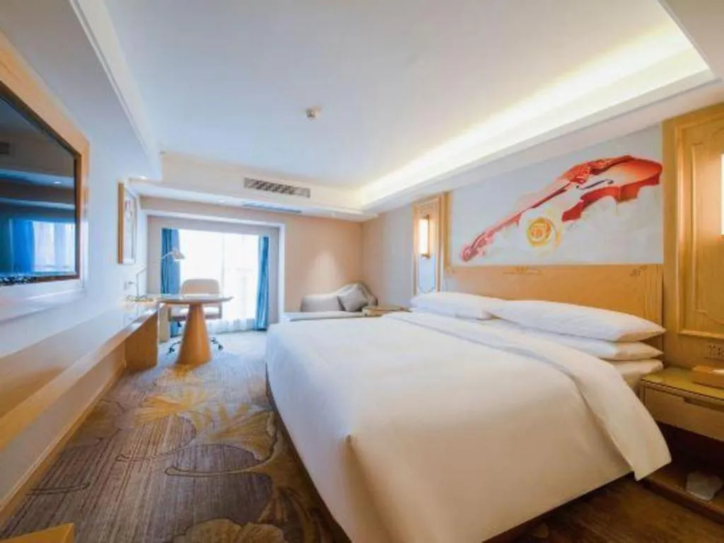 Bed in Vienna Hotel Chongqing Lijiatuo Pedestrian Street