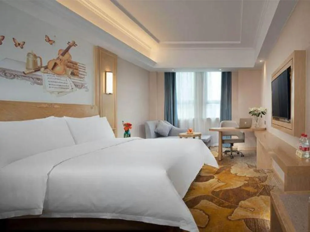 Bed in Vienna Hotel Chongqing Lijiatuo Pedestrian Street